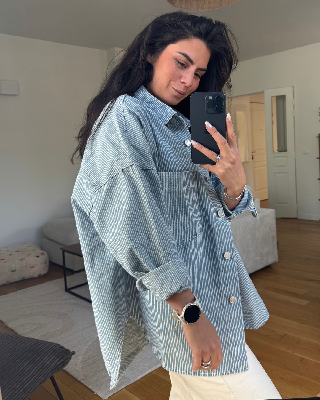 Surchemise Lia - 100% coton