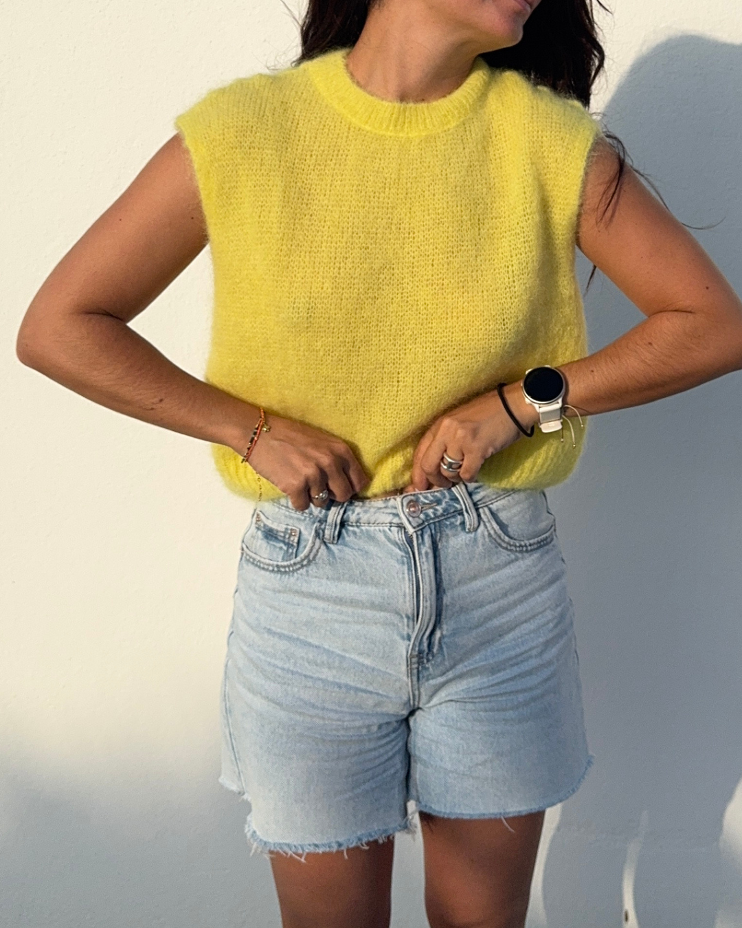 Pull Mio - Jaune